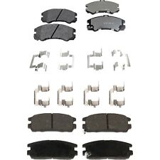 Front & Rear Semi-Metallic Brake Pad Set For 1994-2001 Isuzu Rodeo Up to 06/2001 picture