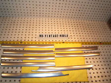 Mercedes R129 SL 02 Silver Arrow front Grille Silver Chrome OEM 8 Fins not all picture