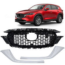 2022 2023 Mazda CX5 CX-5 Front Upper Grille With Chrome Trim Set OEM KSD450710A picture