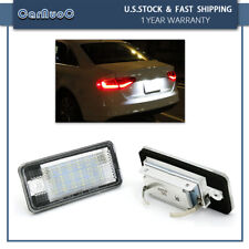 For Audi A3 S3 A4 S4 B6 Qty2 LED License Number Plate Lights Lamps Replacement picture
