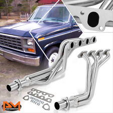 For 80-82 F150/F250/F350 5.8/6.6 V8 Stainless Steel Long Tube 4-1 Exhaust Header picture