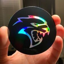 Charger Challenger Hellcat Holographic Vinyl Decal Sticker 3” Round picture