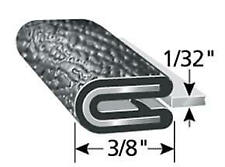 Flexible rubber metal edge trim guard sharp edge cover 1/32