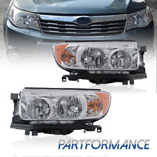 PairFor 2006-2008 Subaru Forester Headlights Headlamps Driver & Passenger Side  picture