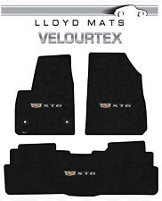 2020 -2023 Cadillac XT6 Black Lloyd Velourtex Frt 2nd Floor Mats XT6 Logo picture