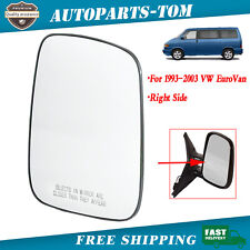 Mirror Glass fits VW EuroVan 1993-2003 Passenger Right Side Heated 701857514A picture