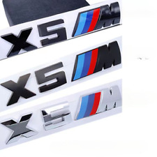 For X5 Series Emblem X5M Number Letters Car Rear Trunk Badge Sticker picture