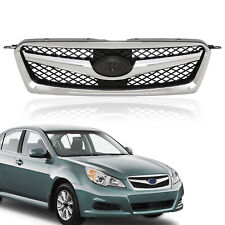 Grille For Subaru Legacy 2010-2012 Chrome Shell w/ Black Insert Plastic picture