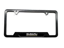 Carbon Fiber Stainless Steel License Plate Frame Subaru Wrx Sti BRZ Impreza picture