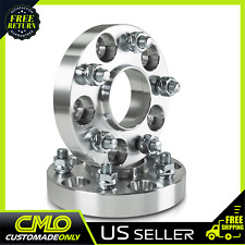 2) 25mm Wheel Adapters 5x120 to 5x114.3 (Hub to Wheel) 12x1.5 Lugs For Lexus  LS picture