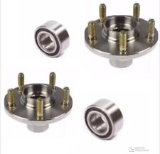 FRONT WHEEL HUB & BEARING FOR  MAZDA 626 (1998-2001) LH & RH SIDE (PAIR) NEW picture