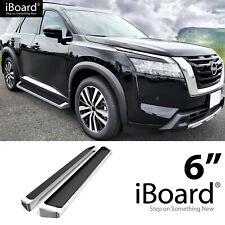 APS Running Board Step 6in Aluminum Silver Fit Nissan Pathfinder 22-24 picture