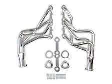 Flowtech Mild SS Silver Ceramic Coated Long Tube Exhaust for Chevy Bel Air 65-75 picture