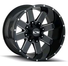 ION ALLOY 141 17X9 6X135/6X139.7 Offset 13 Black W/Milled Spokes (Quantity of 1) picture