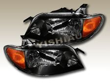 2001 2002 2003 MAZDA PROTEGE JDM BLK HOUSING HEADLIGHTS picture