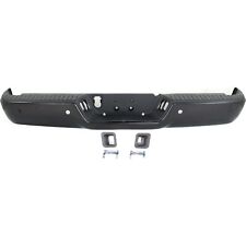 Step Bumper Assembly For 2009-2010 Dodge Ram 1500 Black Steel With Sensor Holes picture