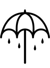 Bring Me The Horizon Vinyl Decal Sticker Umbrella Rain Window Toolbox Truck Car picture