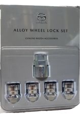 Mazda Chrome Wheel Locks (locking lugnuts) C9N3V9740 fits all Mazda. picture