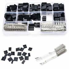  Set Male Female Wire Jumper Pin Header Connector Housing Kit w/ Crimp Pins620pc picture