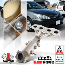 Exhaust Header Manifold w/Catalytic Converter for 02-06 Toyota Camry 2.4/Solara picture