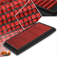 For 98-06 Beetle/Golf/Jetta Reusable Multilayer High Flow Air Filter Panel Red picture