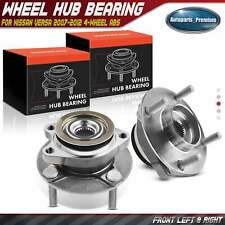 Pair of 2 Front LH & RH Wheel Hub & Bearing Assembly for Nissan Versa 2007-2012 picture
