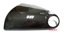 3D GLOSSY REAL CARBON FIBER FRONT PASSENGER DASH COVER FOR 04-12 MAZDA RX-8 LHD picture