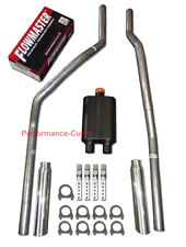 83-01 Chevrolet GMC S10 S15 Performance Truck Dual Exhaust - Flowmaster Super 44 picture