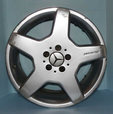 Mercedes W220 S55 AMG CL500 8.5 X 18 Front Wheel Rim Silver 2204013602 OEM #2 picture
