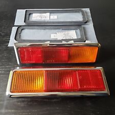 Rear Light Assembly MK1 Ford Escort, New Lens, Chrome, Seals. Refurbished Body picture