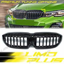 Gloss Black Front Kidney Grill for BMW 3-Series G20 320i 330i M340i 2019-2022 picture