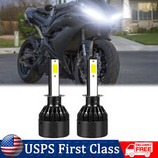 2x Bright FOR 2004-2006 YAMAHA YZF-R1 LOW/HIGH LED HEADLIGHT BULB 6000K 3800LM picture