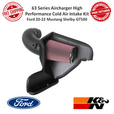 K&N 63 Series Aircharger Performance Air Intake Kit For Mustang Shelby GT500 picture
