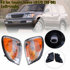 2PCS For Toyota Land Cruiser FJ100 1998-06 Side Corner Lights Turn Signal Lamps picture