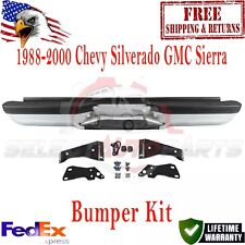 GMC Bumper Complete Assembly For 88-2000 Chevy Silverado Sierra CK 1500 Rear picture