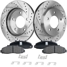 Front Brake Disc Rotor and Pad Kit For 1997-2003 Ford F-150 4WD with Hardware picture