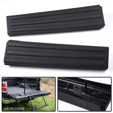 Fit For 09-14 Ford F-150 Black Flex Step Side Tailgate Molding Covers Right Left picture