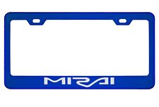 Blue License Plate Frame For Mirai picture