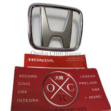Genuine OEM UA1 2 3 Honda Saber Inspire Rear H Emblem Trunk Badge 96-98 3.2TL 25 picture