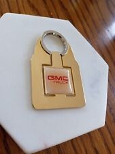 NOS 1990's GMC Truck Gold Plated Key Chain Accessory Fob SURELOC 1980's OEM GM picture
