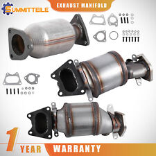 Front Rear Exhaust Manifold Catalytic Converter For Honda Accord Hybrid Odyssey picture