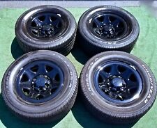 4 Factory Chevrolet Tahoe POLICE Wheels Tires OEM Chevy Suburban Cop Black Set picture