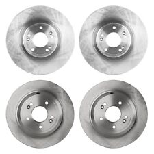 Front and Rear Disc Brake Rotors For 2010-2014 Hyundai Genesis picture