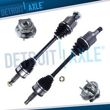 AWD Front CV Axles Wheel Bearing Hubs Set for Dodge Charger Magnum Chrysler 300 picture