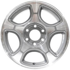 New 17X7 Inch Alloy Wheel For 2004-2009 Chevy Trailblazer Medium Grey Rim picture