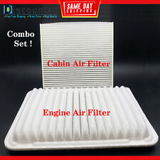 NEW Cabin & Engine Air Filter Combo Set For 2009-2018 Toyota Corolla 1.8L 2.4L picture