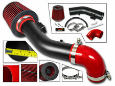 Short Ram Air Intake Kit MATT BLACK + RED for 05-07 Ion-1 Ion-2 Ion-3 2.2 2.4 picture