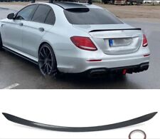 Mercedes Benz W213 E Class AMG 2017 - 2021 REAL CARBON Rear Trunk Spoiler Wing picture