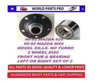 Front Wheel Hub & Bearing For 88-92 Mazda 626 513057H  ONE SIDE picture