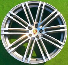 Porsche Macan 21 inch Wheels 911 Turbo Design OEM Factory Style Replacement Set picture